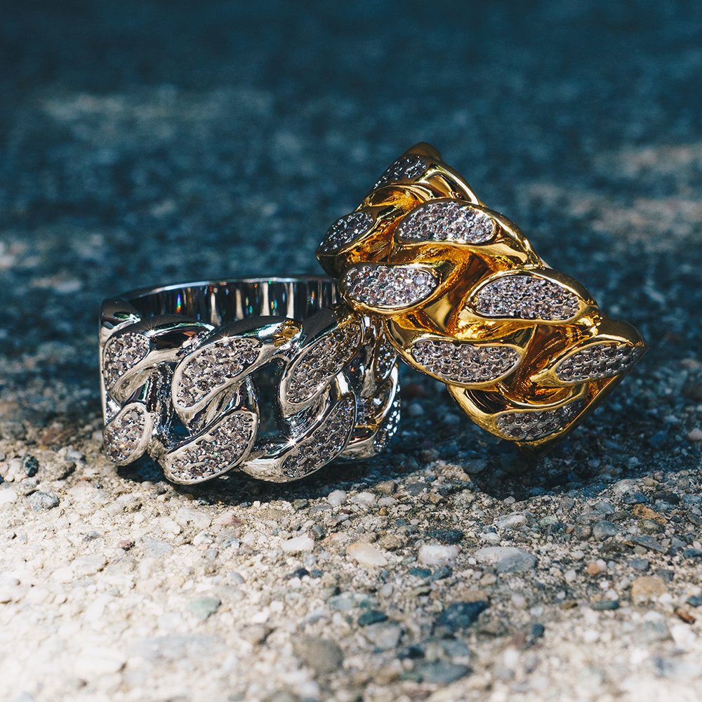NivsBling's tweet photo. Iced Out Cuban Rings - Now available on our website #nivsbling https://t.co/J9ZzNRYGf9
