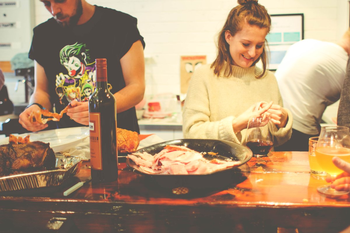 lexer's tweet image. Life and work can move really fast, which is why we always make time for slow cooking. Every Friday we cook and eat together.