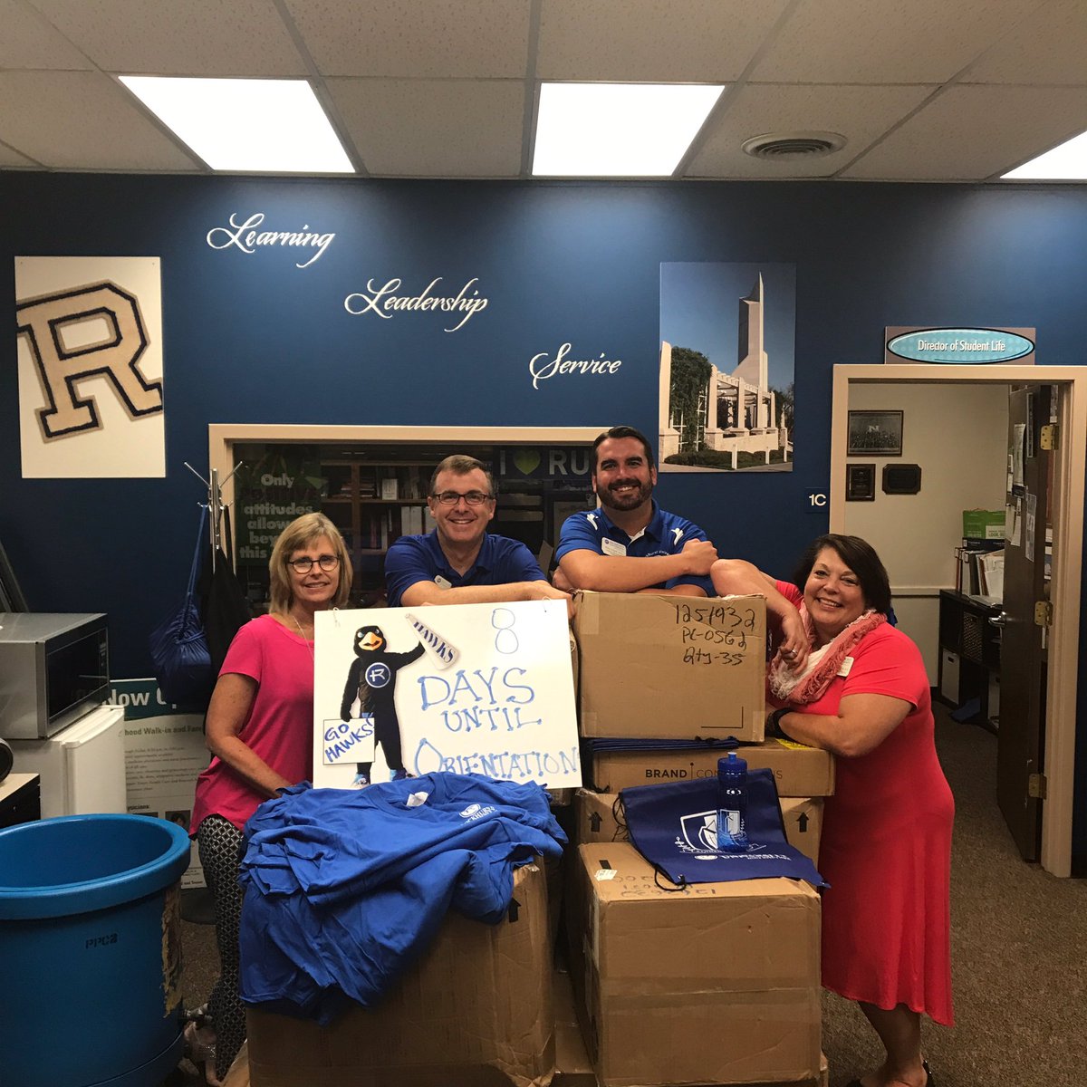 RockUotation's tweet photo. Our student development and student life offices are so excited to meet you in 8 MORE DAYS! https://t.co/xZ0mY4isy2