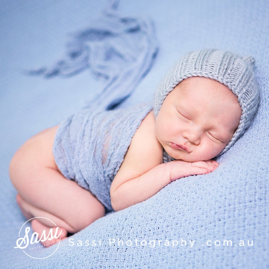 sarapear's tweet photo. How cute is baby Luke in blue?  Check him out on the blog soon. https://t.co/E1l9mXEUth