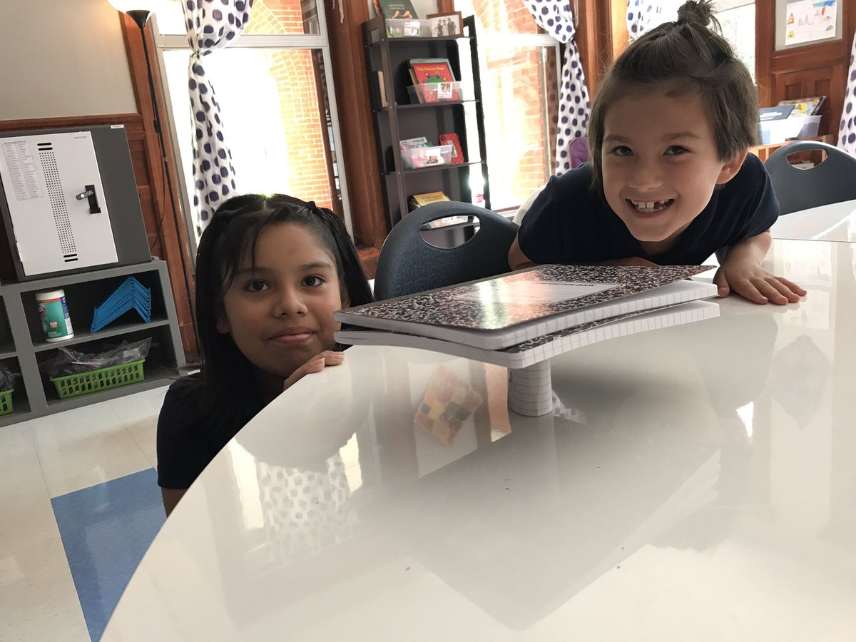 KatieLiseo's tweet photo. Today in Studio 3, we learned that teamwork makes the dream work!😎 #instantdesignchallenge #community @ToBeThatTeacher @CrossroadsQH https://t.co/pVGfaquOlJ