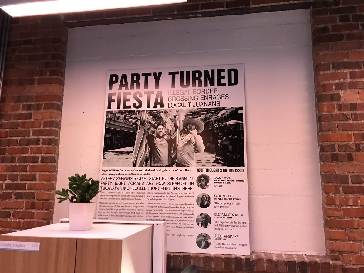 bamboobooth's tweet photo. Setup to shoot my first Fake News party @AOR_INC #AOR25 https://t.co/rGyxuJQIuZ