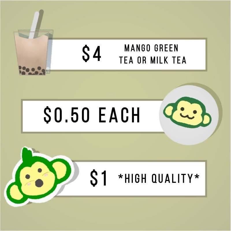 DowneyKeyClub's tweet image. AUGUST DCM💛
Boba for $4
Pins for 50¢ 
Bring cans to the DCM for our Can Food Drive! 😊👍🏼🙈💚