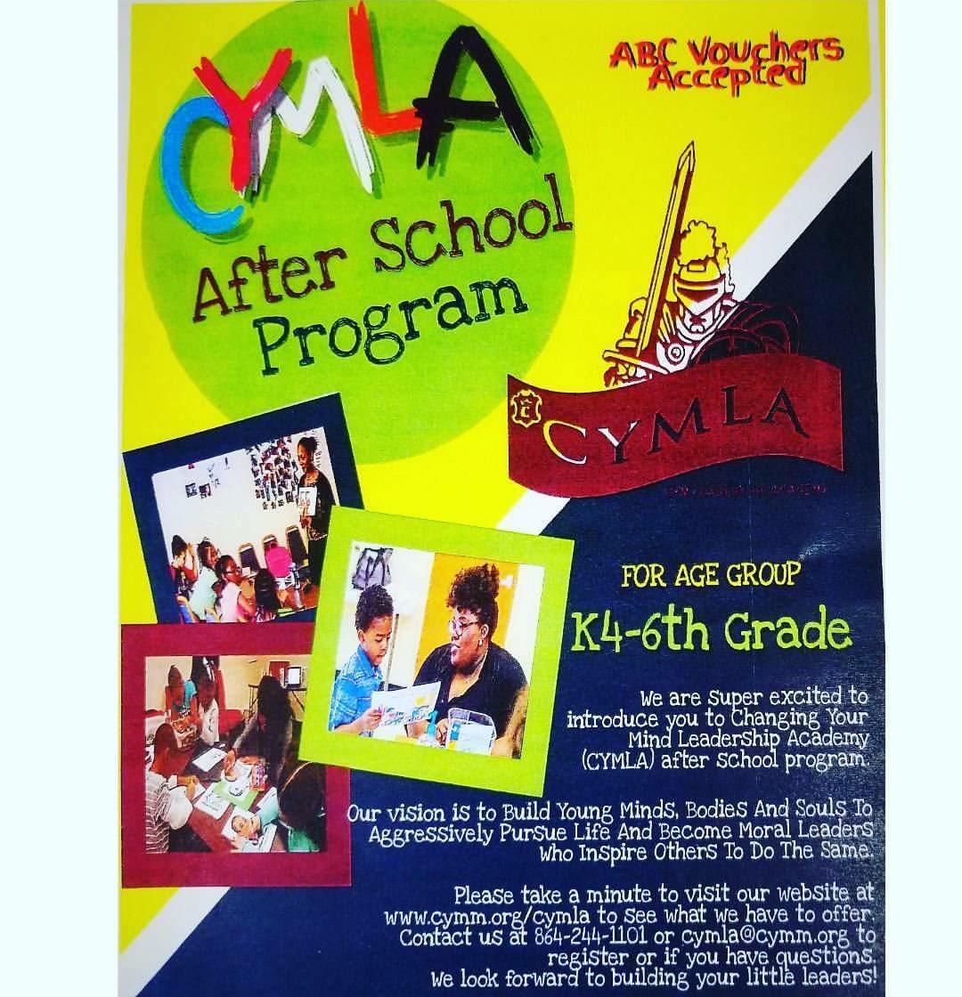 aprilcevans's tweet photo. Enroll your young leaders now in #CYMLA After School Program. Eager to build young minds to aggressively pursue life. #CYM #afterschool https://t.co/5JrH8239G8
