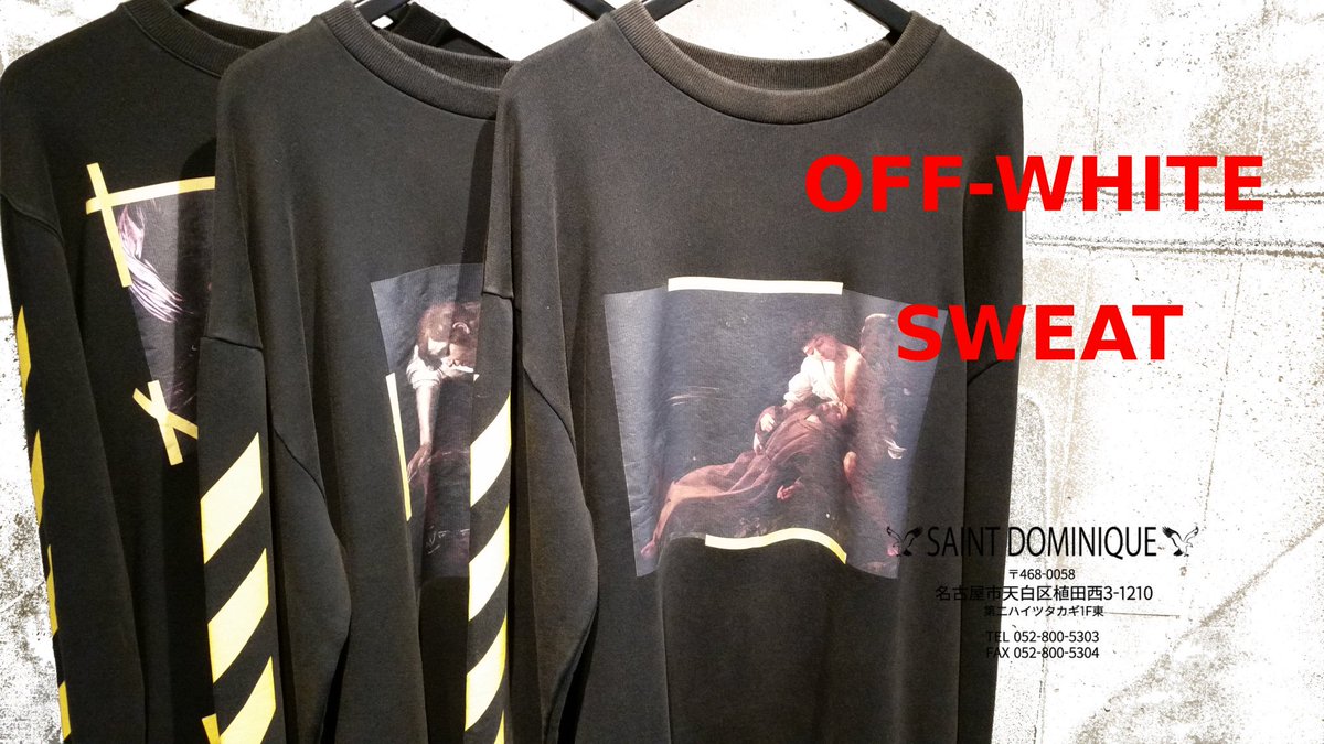 SAINTDOMMINIQU's tweet photo. OFF-WHITE 
#saintdominique #nagoya 　
#offwhite #street #streetwear https://t.co/S04S2TbFnw