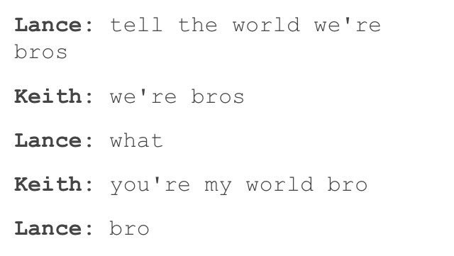 That's pretty gay you two
