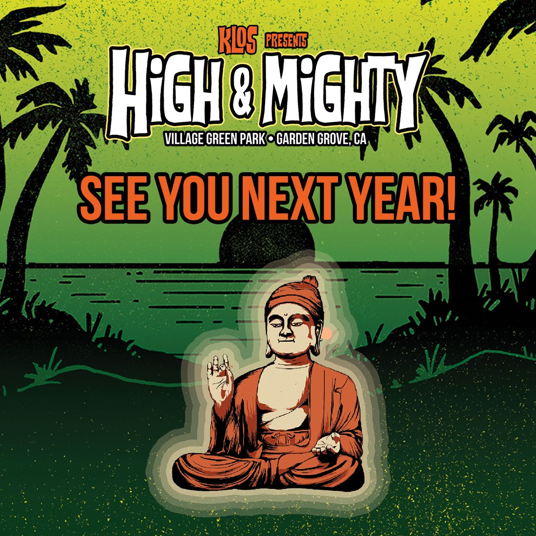 We'll see ya'll next year! 😜 #highmightyfest