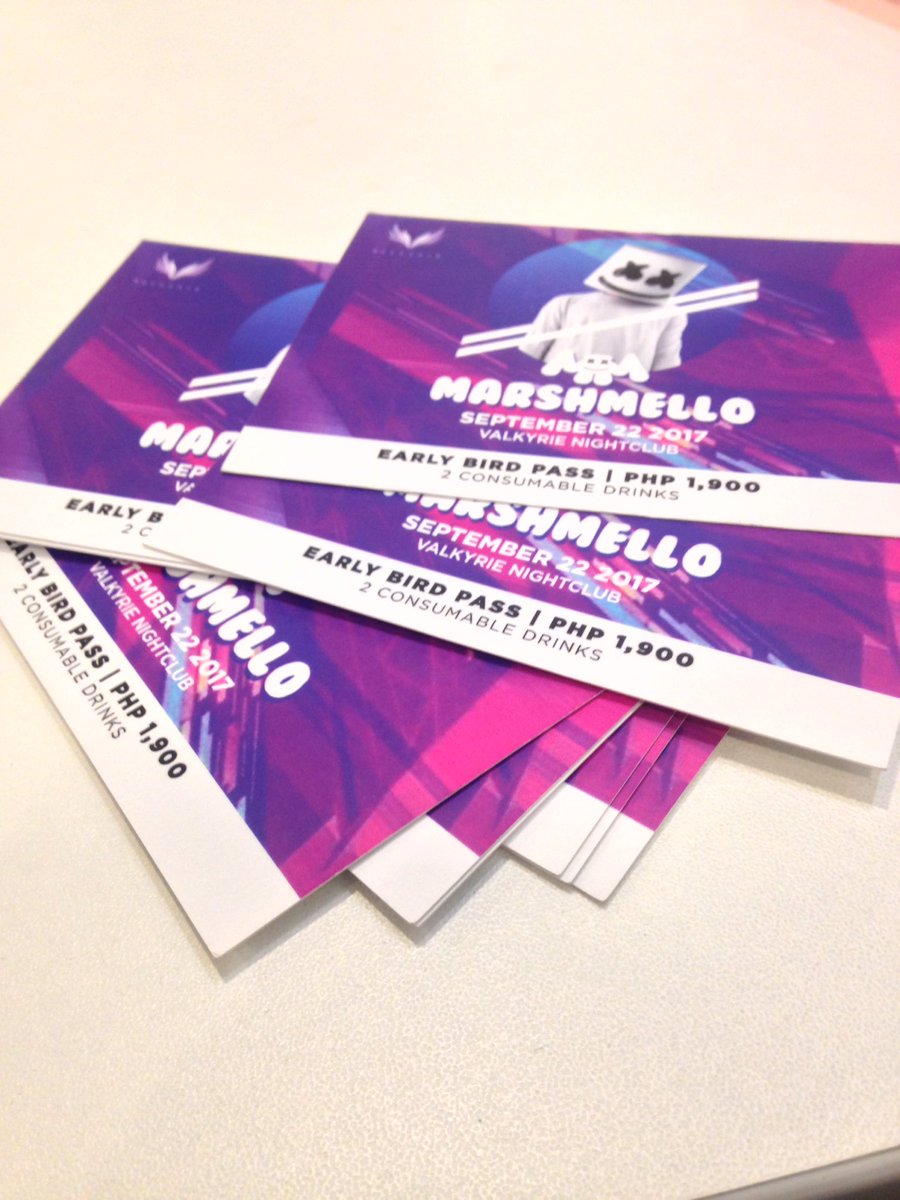 production_wild's tweet photo. Selling tickets for marshmello reserve now 09177897196 π #WildProduction
#KeepItMelloAtValkyrie https://t.co/OXpEZcTefE