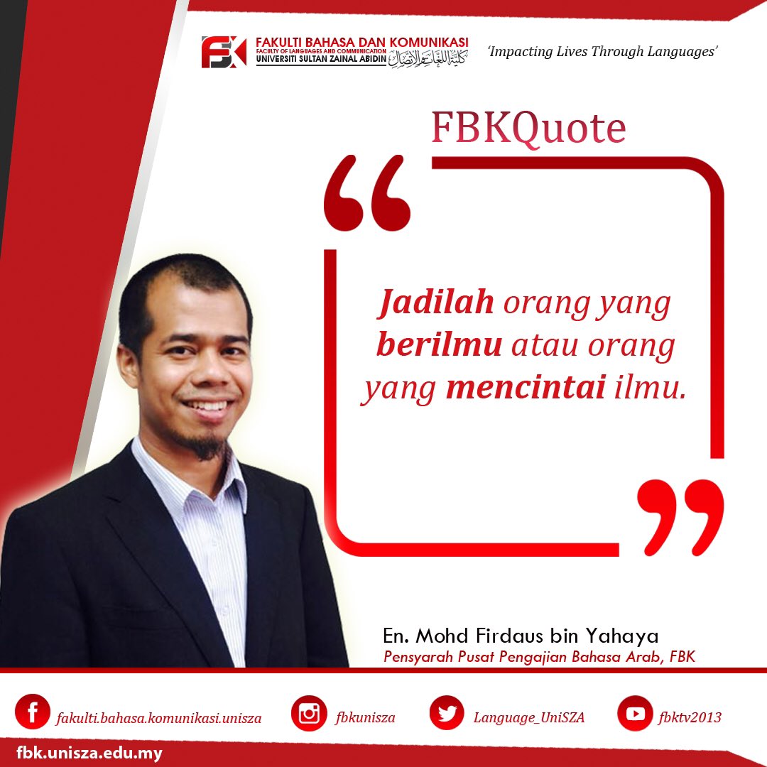 Language_UniSZA's tweet photo. Salam Jumaat. Jom selawat!
#fbkquote
#fbk
#profbk https://t.co/LvdFQlIZEX