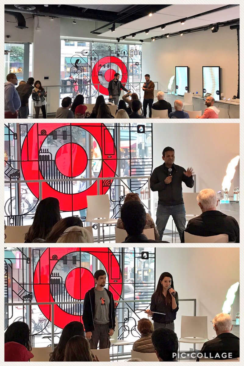 KateWhitcomb's tweet photo. Amazing pitches by three of our @hax_co founders at tonight's @Indiegogo and @targetopenhouse event in SF! @SOSVvc https://t.co/fdiYIUbx2M