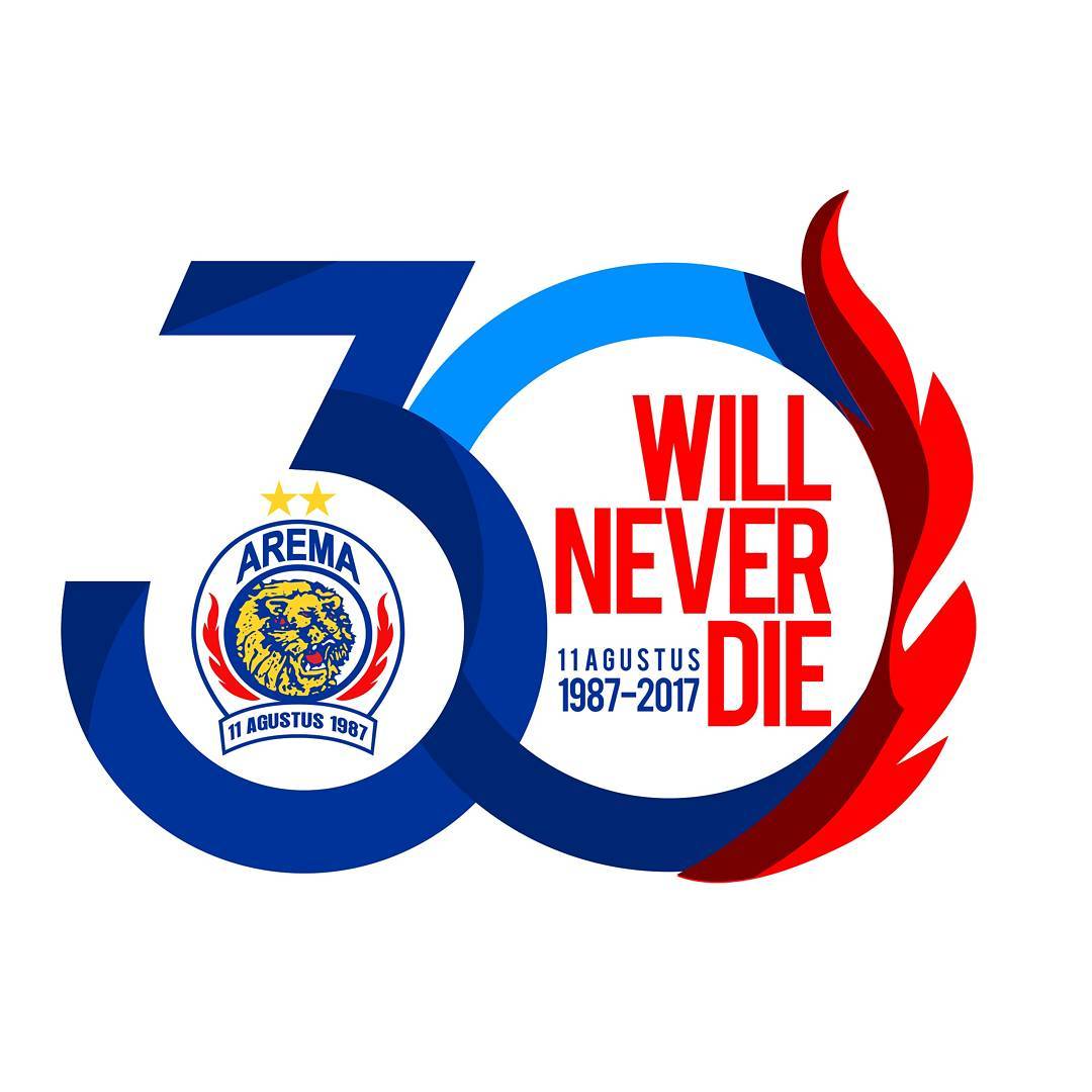 HARI ULANG TAHUN REPUBLIK AREMA YANG 30 TAHUN, SEMOGA TETAP SEMANGAT SINGO EDANKU, KAMI SELALU SETIA UNTUKMU AREMA INDONESIA