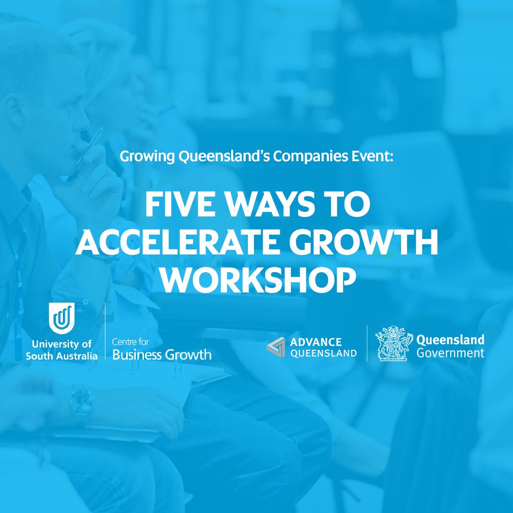 QLD CEOs- LAST CHANCE to get your tix for FREE event this Monday 'Five Ways to Accelerate Growth'. Don't miss out! buff.ly/2uuieRs