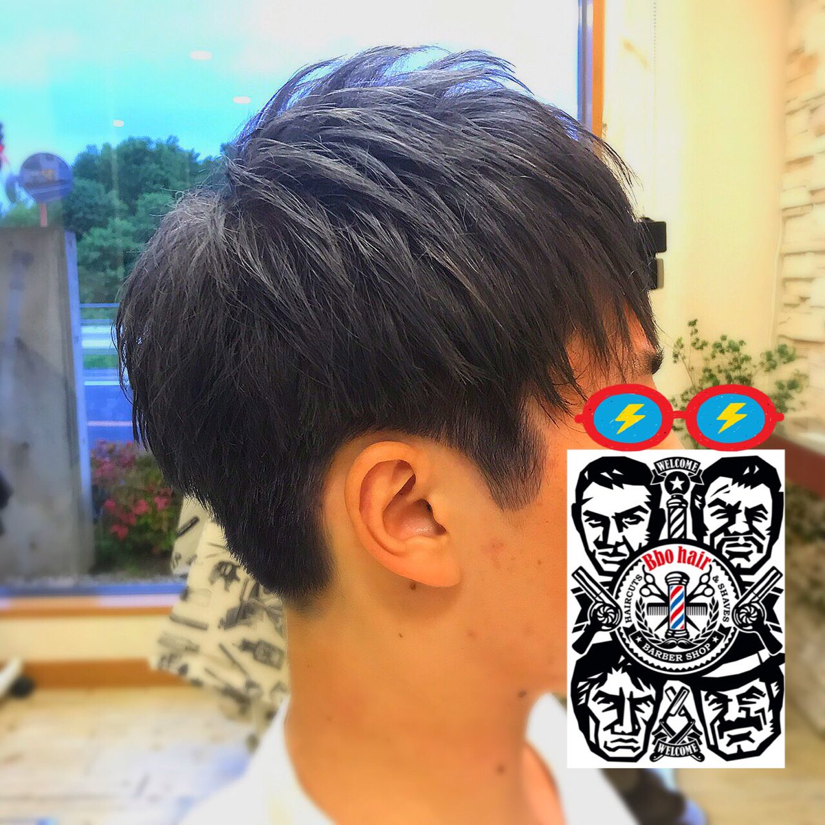 シルバーアッシュで行ってらっしゃい！！！！

#Bbo #備中高松 #シルバーアッシュ #ブリーチ3回