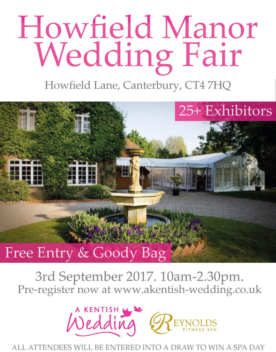 akentishwed's tweet photo. ***CANTERBURY WEDDING FAIRS*** 3rd September*** 
Two Fairs, One City, One Day - come along to both.  Register here; https://t.co/ydy5fNvkTa https://t.co/NMFvpZR3fc