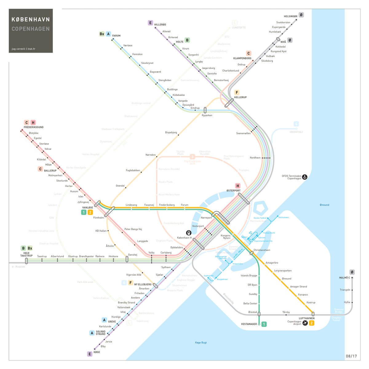 Jug Cerovic Integrated Map Of Copenhagen Metro S Train Future Lines Metro And Light Rail Landscape Metroenkbh T Co T24el5lmr3 T Co Jka2d0ihtk