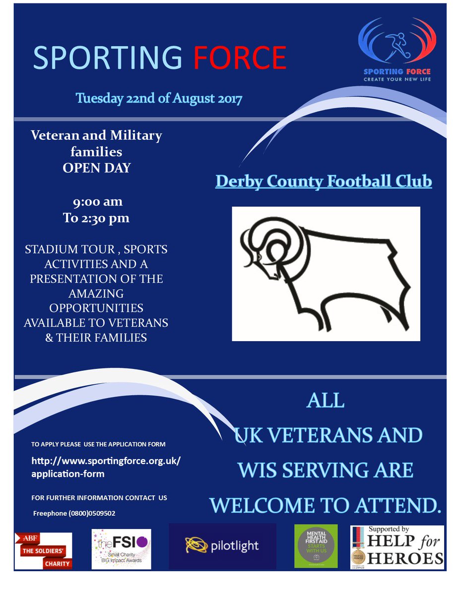 SportingForce's tweet photo. @TRBLWillerby Thanks for the follow, we have two events in August that some of your followers may be interested in! #SportingForce https://t.co/HGsrMfgwYO