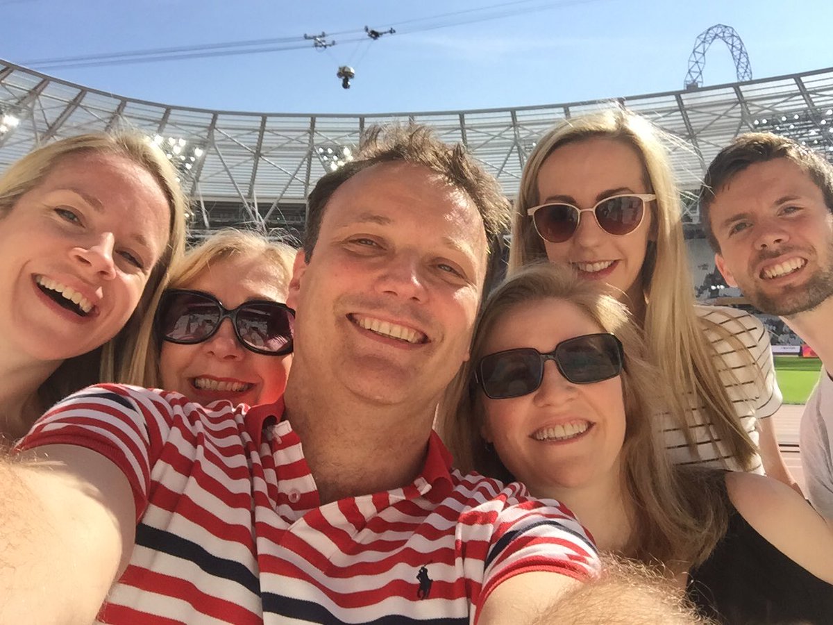 JeremyRob's tweet image. Work outing to see the athletics #Iaffworlds