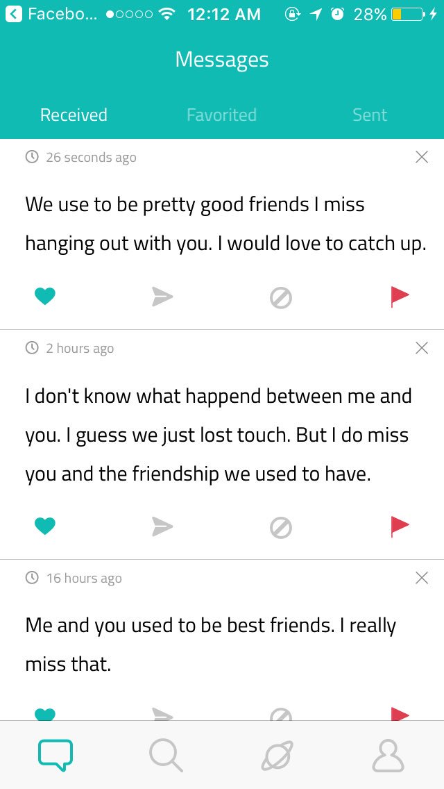 lacy_cat's tweet photo. Message me??? Or if this is a prank, it's not nice to make fun of people with 2 1/2 friends... 😒 Either way, COME OFF ANON. #sarahah https://t.co/dWzOlQObMI