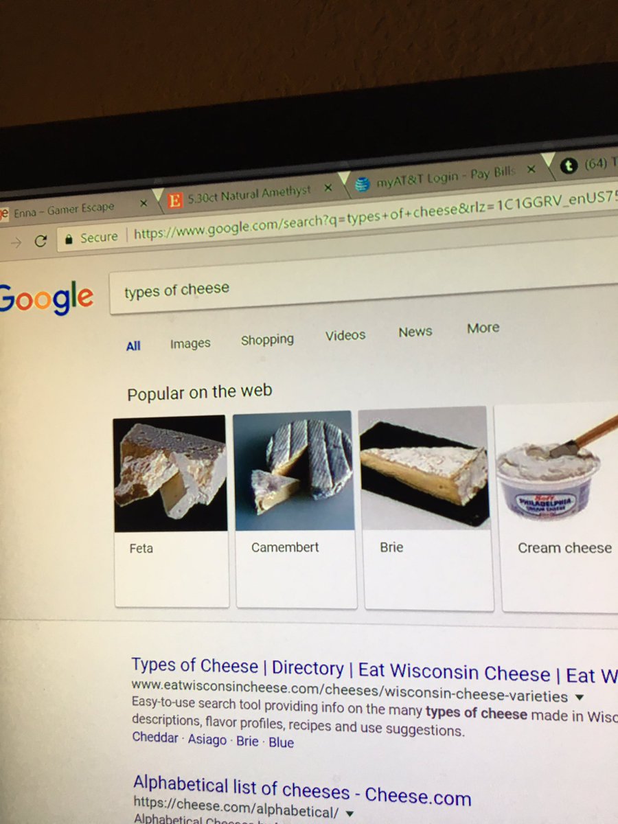tradosaurusrex's tweet photo. important google searches #typesofcheese https://t.co/IVeHaO7nlZ