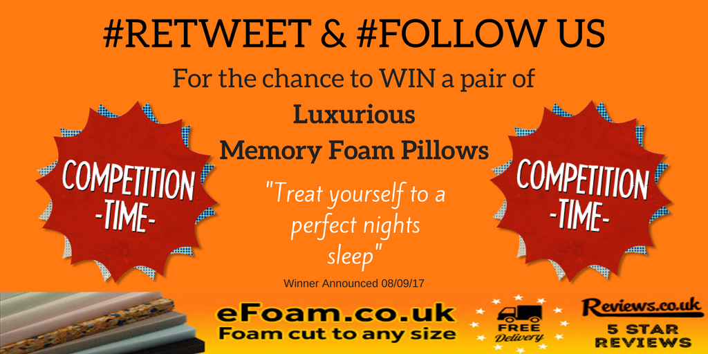 efoam's tweet photo. Good Morning Its COMPETITION TIME! #Follow us &amp; #RT to #ENTER #WIN #friyay #FridayFeeling #prize #RTtoWin #WinIt #FreebieFriday #Competition https://t.co/tOmW22vD3h