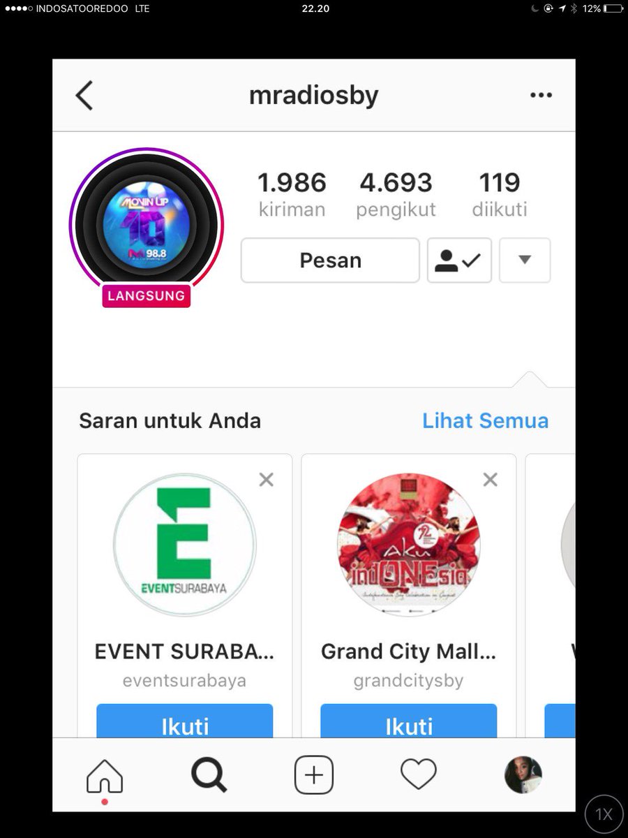 LianamandaP_'s tweet photo. @Mradiosby Liana pitra amanda
17 tahun
Jl.wonokromo pasar 5 no 11 
082140884347
J.O.C https://t.co/uI4PTsR85w