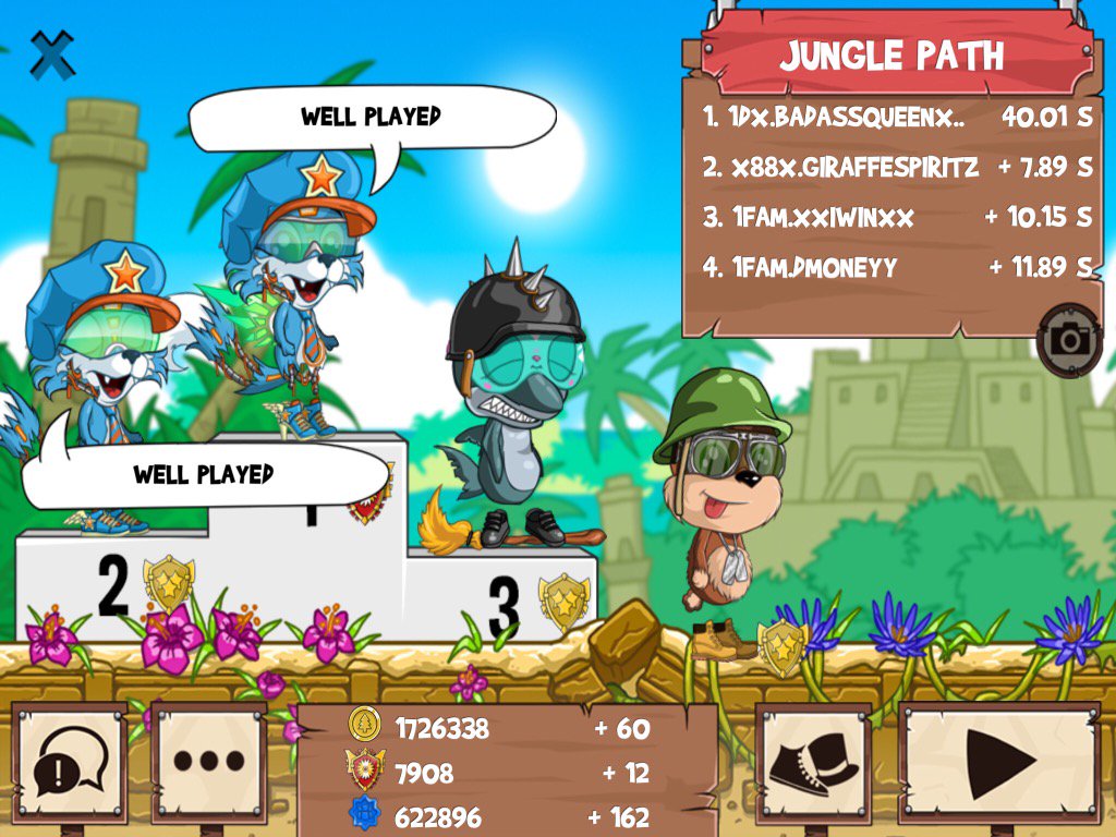 1BadAssQueen's tweet photo. Want to catch an L? #funrun2 #giraffespiritz #XxiwinxX #DMONEYY https://t.co/8lGgD4eYq4