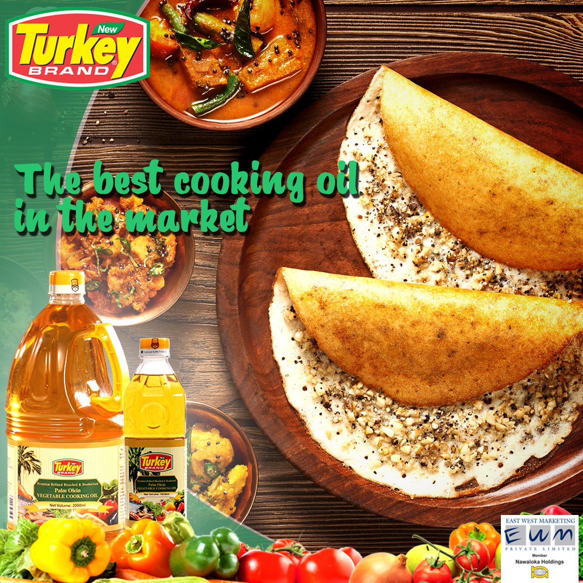 EastWestSL's tweet photo. The best cooking oil in the market - Turkey Vegetable oil!

#Vegetableoil #Turkey #Bestcookingoil https://t.co/IvjJDMJzdr