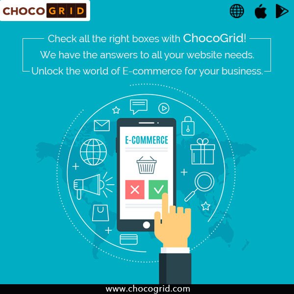 chocogrid's tweet photo. Check all the Right boxes with ChocoGrid 
We have all the answers to all your website need
https://t.co/awA9anVmHA
#needwebsite #clicktogrow https://t.co/emlusO5pnW