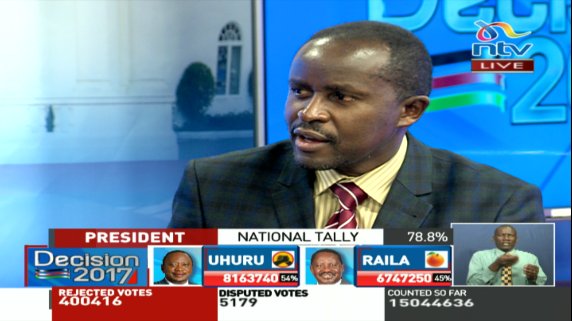 Why should we use the word "battle" for State House? We are not at war. Let us calm the nation - Caesar Mwangi. #Decision2017 <a href="/debarlinea/">Debarl Inea</a>
