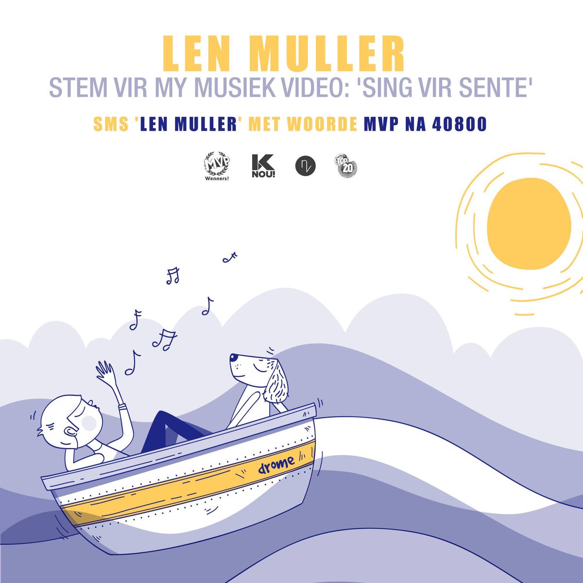 LennieMuller's tweet photo. Wil jul nie irriteer nie maar dis geleentheid om vir my musiek n platform te gee. Jy kan n geskenk pak wen! SMS 'MVP LEN MULLER' na 40800 https://t.co/eTGax9Y9Pg
