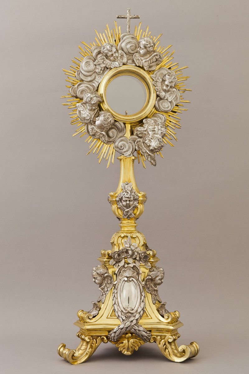 Sabatini encargó diversas piezas de ornamento sacro para los altares de la nueva Real Capilla del Palacio Real de Aranjuez