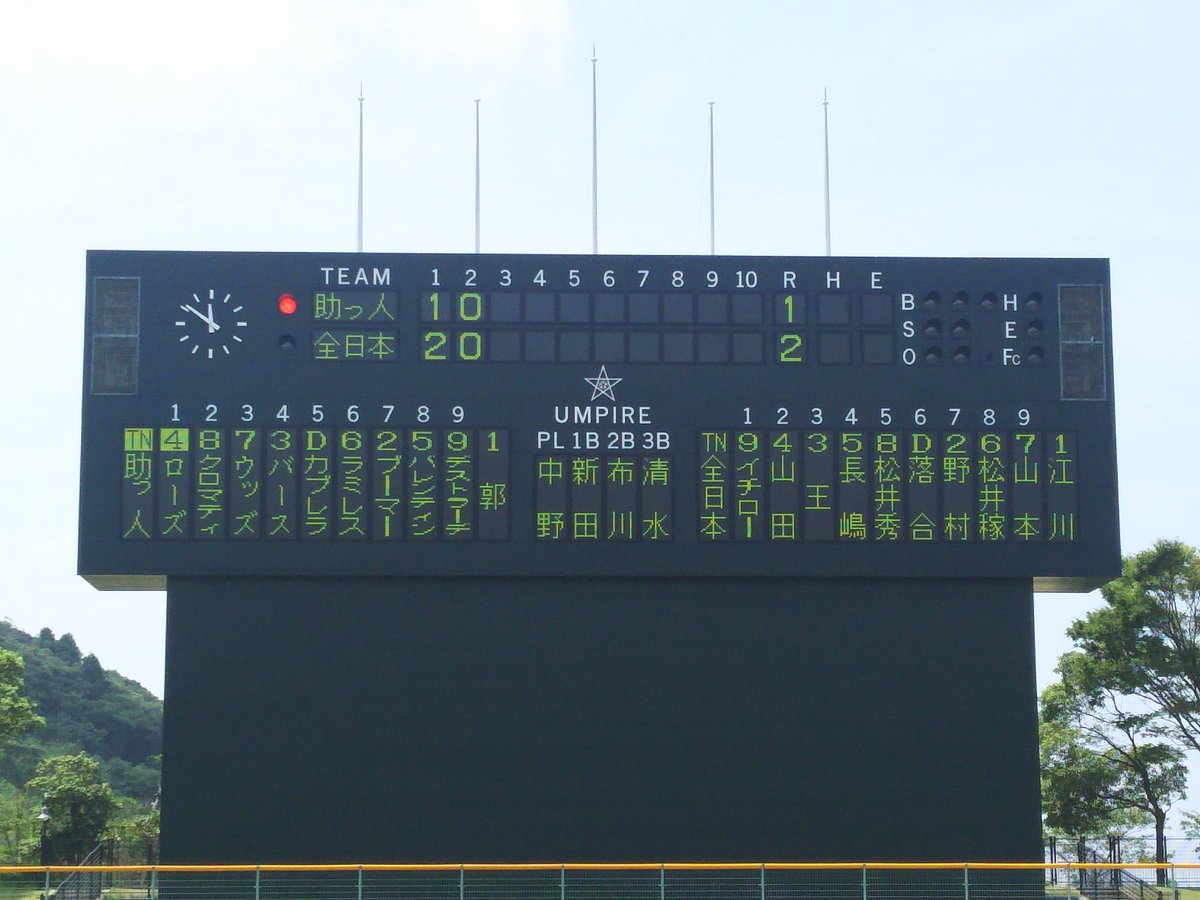 長崎市総合運動公園 かきどまり 野球場スコアボード完成 お待たせしました 運用開始は今月の国体九州ブロック軟式野球大会から 選手名の表示まで出来るようになりました ご利用お待ちしています T Co 1xovlv5hno Twitter 長崎市総合運動公園 かきどまり 野球場スコアボード完成 お待たせしました 運用開始は今月の国体九州ブロック軟式野球大会から 選手名の表示まで出来るようになりました ご利用お待ちしています T Co 1xovlv5hno Twitter