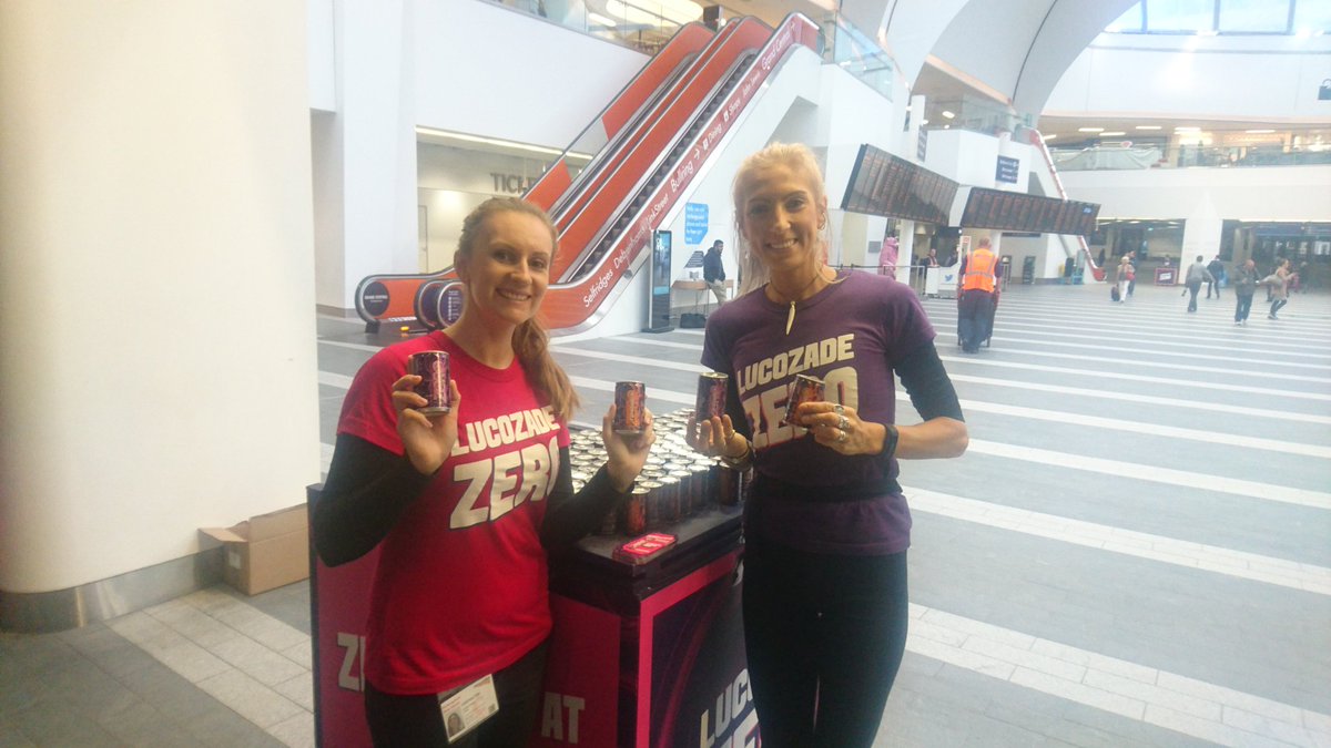 NetworkRailBHM's tweet photo. Last chance today to get your #ZerotoPay #LucozadeZero..
Come be refreshed and have that Friday Feeling to see you through! ^SK https://t.co/3vxeKeRv6n
