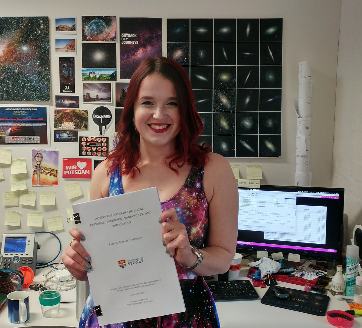re_mcelroy's tweet photo. THESIS SUBMITTED. 

#335A #serenity #done #phdlife @sifa_astro #babesinastronomy https://t.co/k2GinchxK0