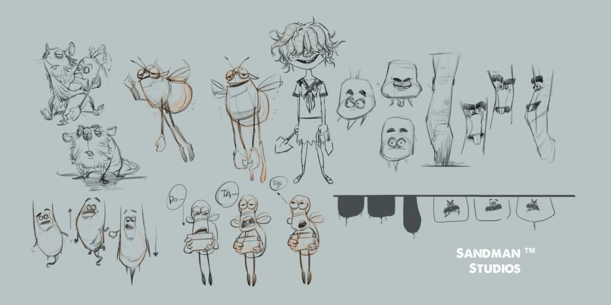 Today we bring a new pic of character setting about the VR story called "地三仙” in Chinese which was once mentioned in a interview.☺️#VR