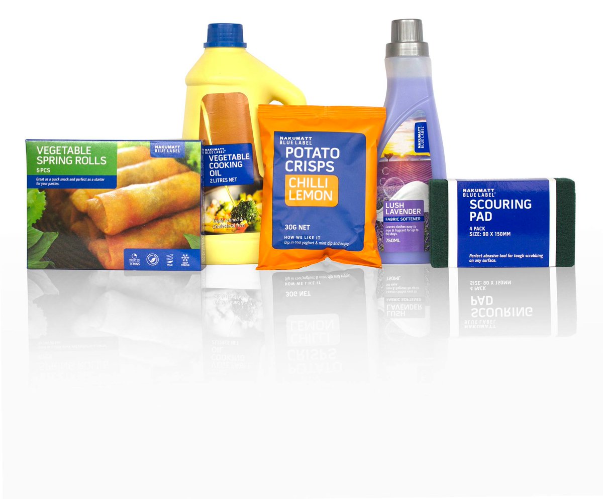 Nakumatt's tweet image. Shop #NakumattBlueLabel because everything is made with that extra love and care for you and your family!