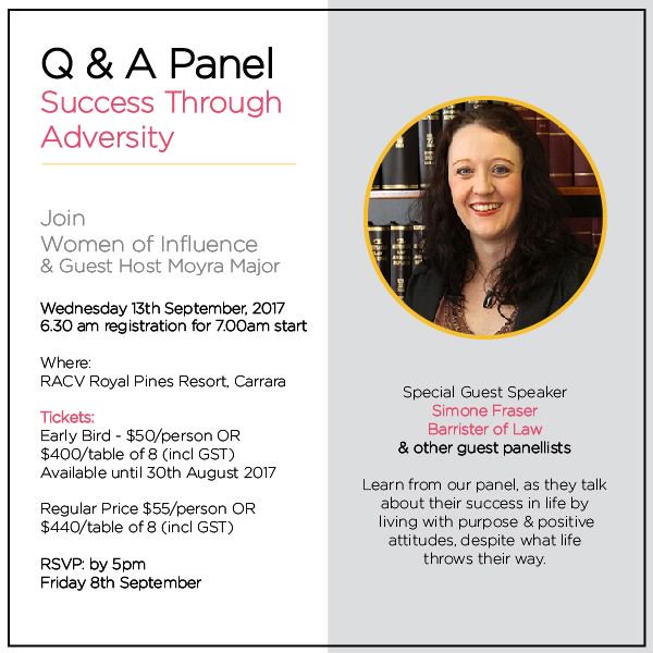 Women_Influence's tweet photo. Barrister, lecturer, Mum, passionate traveller - Simone Fraser has never let being in a wheelchair slow her down #successthroughadversity https://t.co/Blqa8EISWY