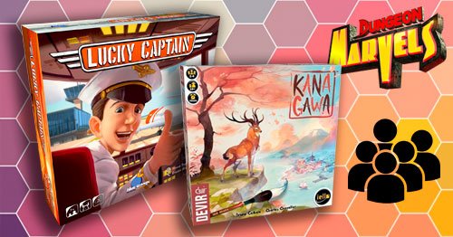 DungeonMarvels's tweet photo. Este sábado os invitamos a jugar a KANAGAWA de @DevirIberia y Lucky Captain de @Morapiaf : https://t.co/99TorJOhpx https://t.co/FFs00z1sI5
