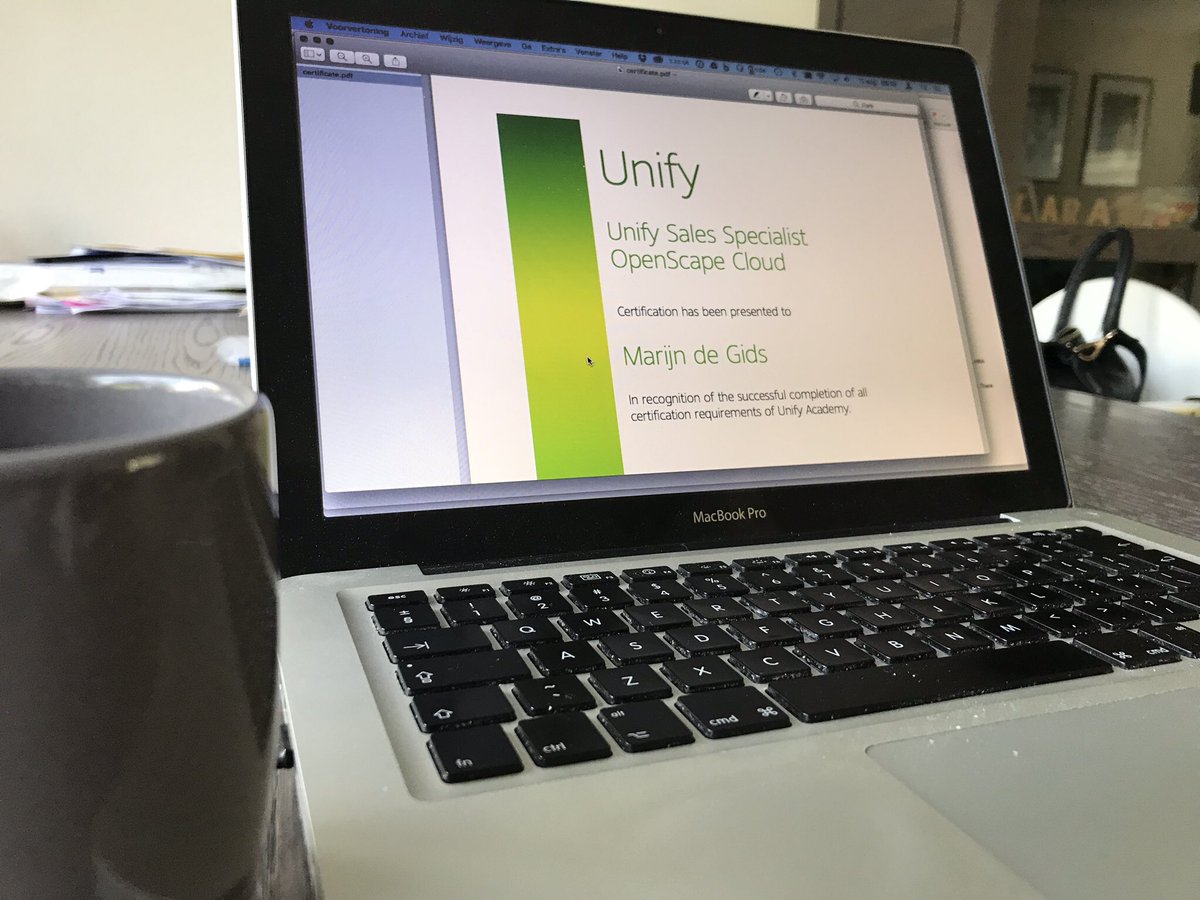 MdeGids's tweet photo. Nice start of the Friday morning. #openscapecloud #ucaas #mcaas @UnifyPartners @CircuitHQ https://t.co/KEvwa7YbL6