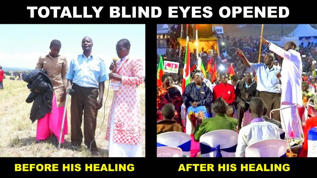 I was blind and now I can see! He is a good God #MiraclesBreakOutInKenya #ElectionKE2017