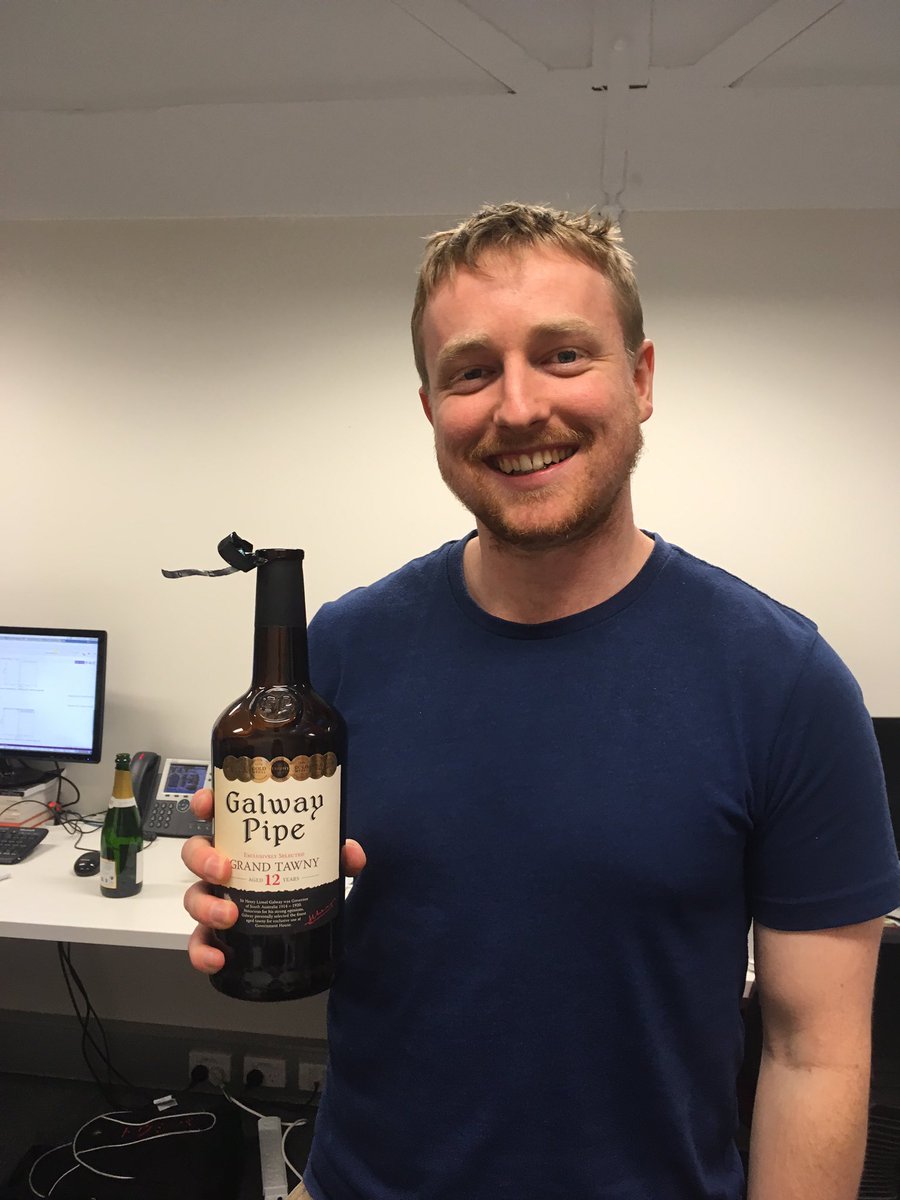 AdamSchaefer4's tweet photo. @j_t_allen I'm finally drinking the thesis submission port! Thanks! https://t.co/fW4A2Pxgx5