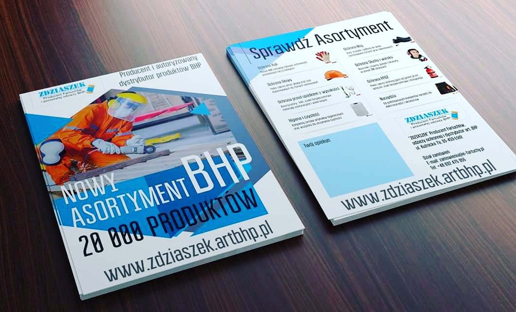WhiteBAgency's tweet photo. Ulotki zaprojektowane i wykonane dla firmy Zdziaszek
#WhiteBrand #project #graphics #printing #ulotka #leaflet #Zdziaszek  #Łódź #Poland https://t.co/dRnKR6g7JB