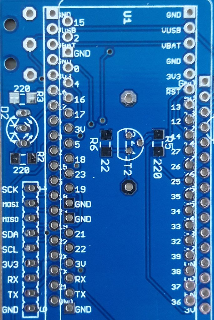 hubberthus's tweet image. Fun fact: @sparkfun #ESP32 Thing and #wemos #lolin32 have nearly the same footprint. Hopefully my board will work with both