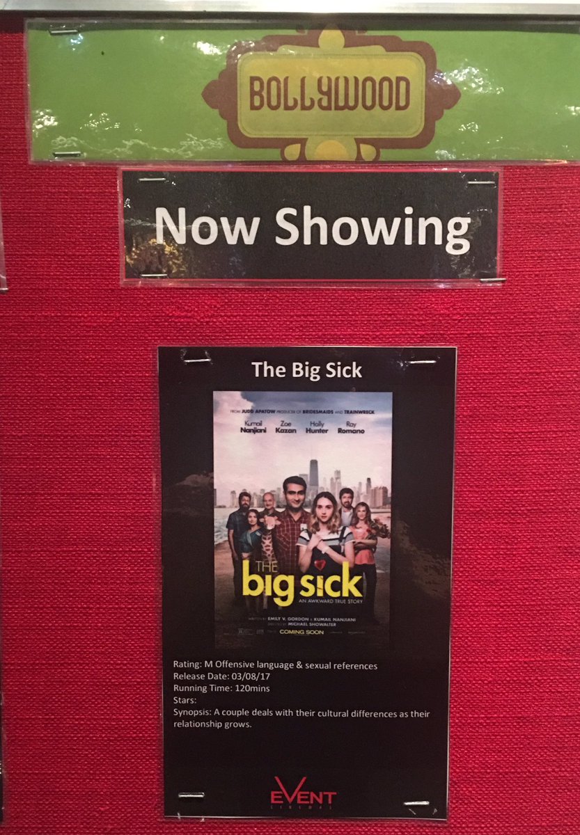 SupeZoom's tweet image. @kumailn sooo apparently The Big Sick is a Bollywood film? #bigsick #Bollywood #wrongright ?