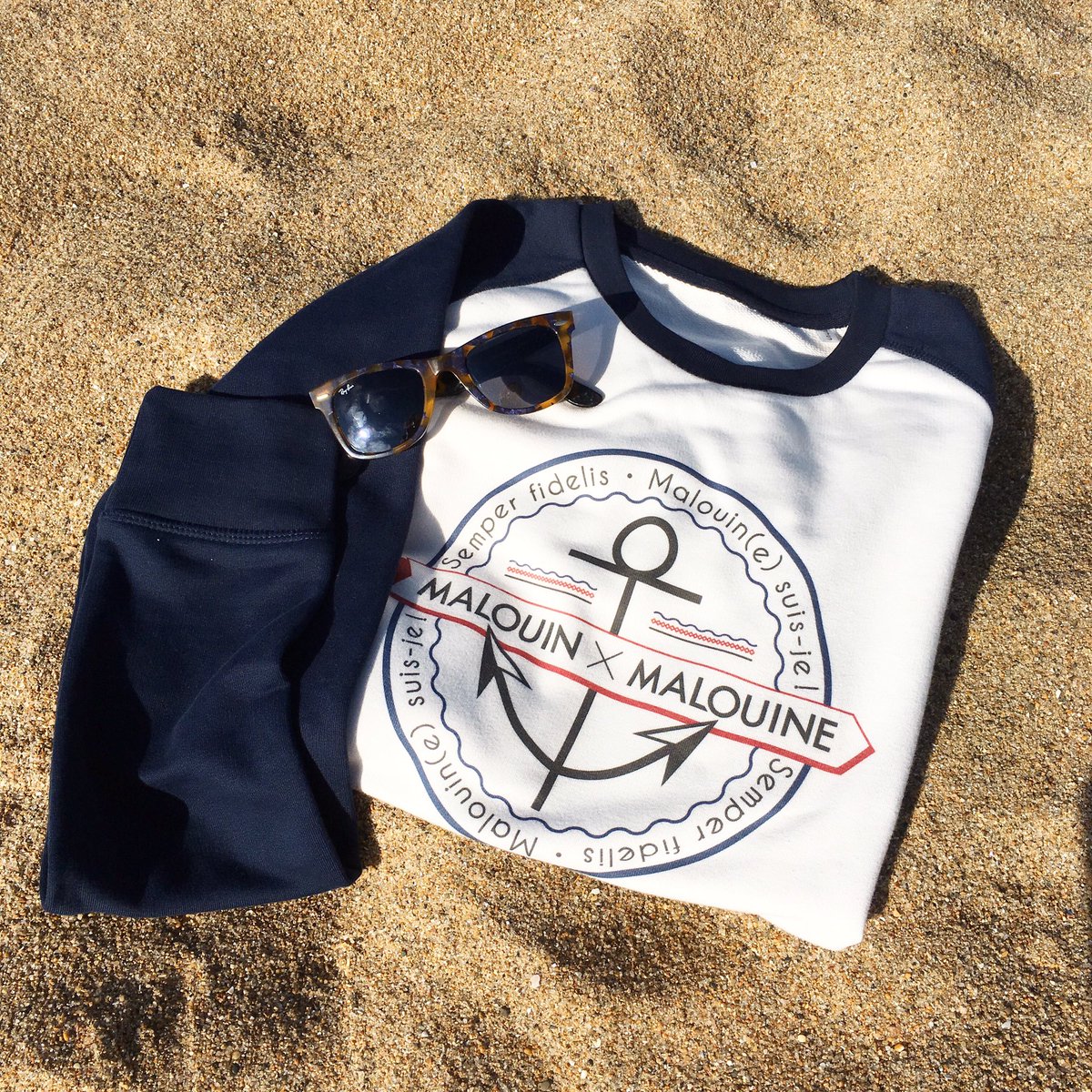malouinmalouine's tweet photo. Sweat on the beach ⚓️😎 #malouinmalouine #sweatshirt #plage #sablechaud #saintmalo #eShop https://t.co/tQkEfk3RcS https://t.co/xBGbPRJUWe