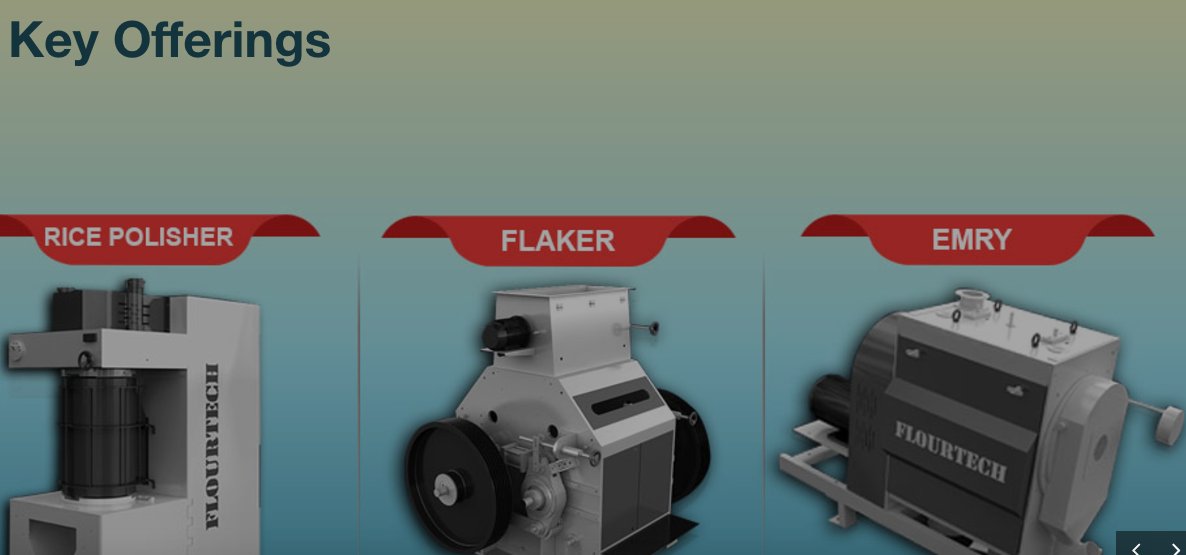 FlourTech's tweet image. These #processing #machinery are manufactured by employing grade basic material in full compliance. #industry goo.gl/SVGj9U