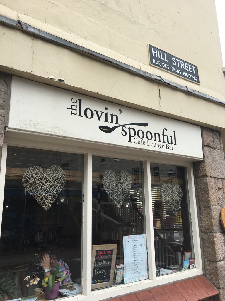 Jersey cafe that's quaintly unaware what it's own name refers to. No cream, thanks...