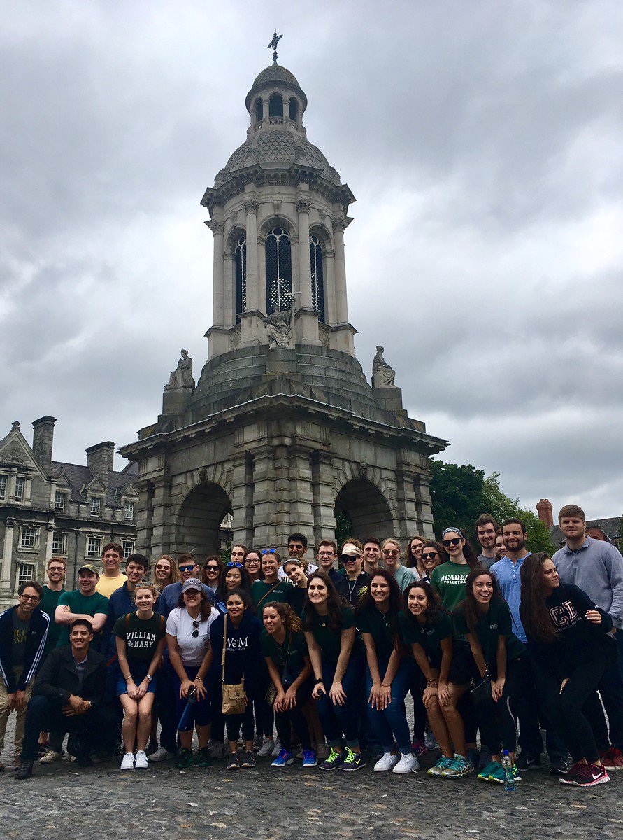 WMSchoolofBiz's tweet photo. Brian Clarke, Global Business Minor student in Dublin this summer, discussing his fantastic experience #wmirl https://t.co/hcfc8a4tqR https://t.co/sia6FHOUWq