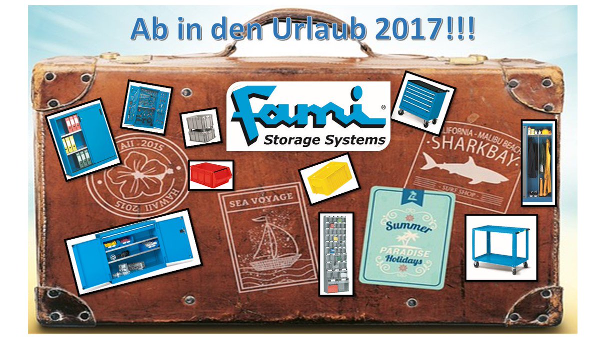 FamiDeutsch's tweet photo. #FAMIDE wünscht seinen Kunden und Freunden ein schönes langes Urlaubswochende! Wir sehen uns am Mit. den 16.08.2017 wieder! https://t.co/NfSWkiwNcY