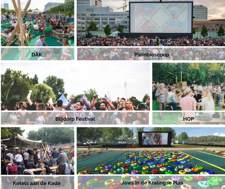 Bijna weekend! En er staan een hele hoop toffe evenementen op de agenda! Check rotterdamfestivals.nl voor meer info!
